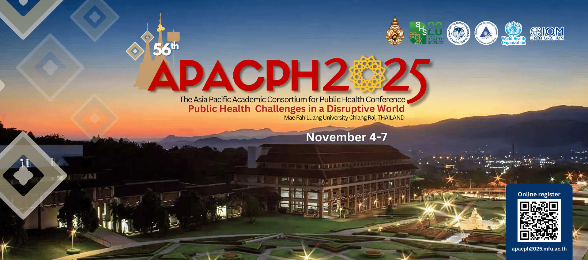 The 56th  Asia Pacific Academic Consortium for Public Health Conference 2025