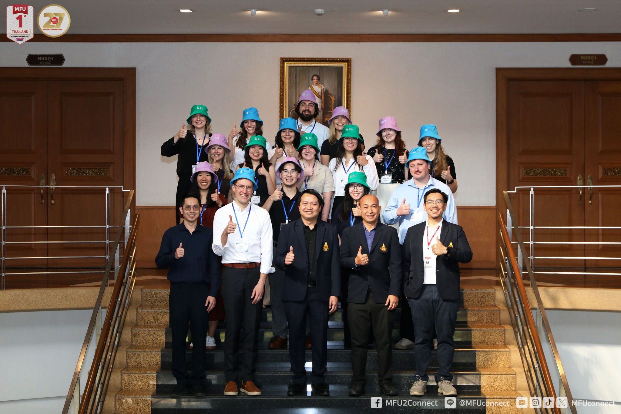 สำนักวิชาวิทยาศาสตร์สุขภาพ มหาวิทยาลัยแม่ฟ้าหลวง เปิดบ้านต้อนรับ University of Oregon (USA) : MFU School of Health Science Welcomes University of Oregon for a Global Exchange on Border Public Health Mae Fah Luang University (MFU)