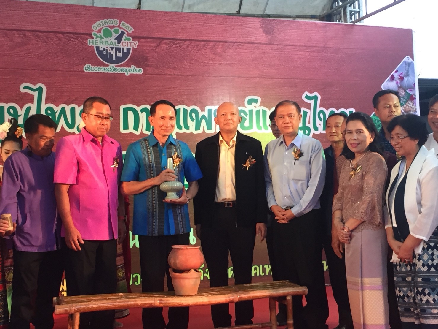 สนว.วิทยาศาสตร์สุขภาพ นำผลงานวิจัยและนวัตกรรมผลิตภัณฑ์สมุนไพร เข้าร่วมแสดงในงานมหกรรมเชียงรายเมืองสมุนไพร 